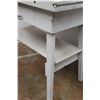 Image 4 : * Wooden Work Bench w/Vise - 39" x 24" x 35" Tall