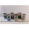 Image 1 : (6) Vintage Oil Cans - Assorted - Some Residual Oil in Cans