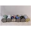 Image 5 : (6) Vintage Oil Cans - Assorted - Some Residual Oil in Cans