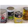 Image 3 : (6) Vintage Oil Cans - Assorted - Some Residual Oil in Cans