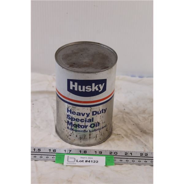 Husky Vintage Oil Can - Full, Un-Opened