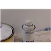 Image 3 : (2) Vintage Cans: Mobil Grease & Mobil Gear Lube - Has Contents