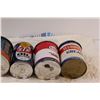 Image 5 : (7) Vintage Vehicle Fluid Cans: Castrol, STP, St. Lawrence, Esso - Have Contents