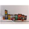 Image 1 : (10) Vintage Vehicle Fluid Cans: Esso, STP, Wynn's, Misc. - Some Full, Some Empty