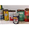 Image 3 : (10) Vintage Vehicle Fluid Cans: Esso, STP, Wynn's, Misc. - Some Full, Some Empty