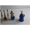 Image 2 : (2) Candle Holders, (4) Avon Perfume Bottles and Soap Pump
