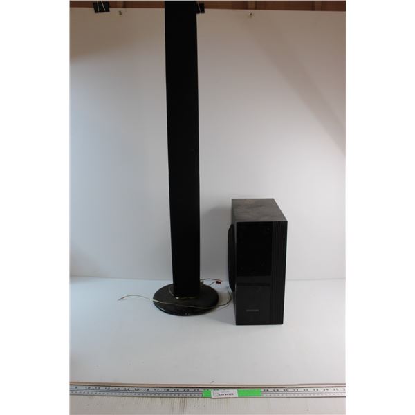 Samsung Subwoofer and Speaker - Untested
