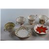 Image 3 : (9) Assorted Saucers and (7) Assorted Tea Cups