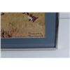 Image 2 : (2) Landscape and Fall Trail Framed Norman Rockwell Prints 12'' x 12''