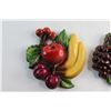 Image 3 : (2) Chalkware Fruit Wall Decorations