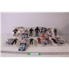 Image 1 : (8) Star Trek Deep Space Nine Action Figures - Dax, Worf, Riker, etc.