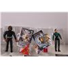 Image 4 : (8) Star Trek Deep Space Nine Action Figures - Dax, Worf, Riker, etc.