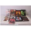Image 1 : (5) PC Video Games - Peace through Power, Shogun Total War ; (2) DVD Sets - Indiana Jones and Dastar
