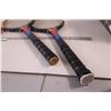 Image 4 : (2) Vintage Top Ace Tennis Rackets in Denim Dual Carrier
