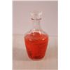 Image 2 : Asian Themed Decanter and Glass Set on Myrtlewood Stand