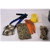 Image 2 : Batmobile Toy (Missing Wheel) - GI Joe Clothes -Ghostbusters Proton Gun (Trigger Broken)