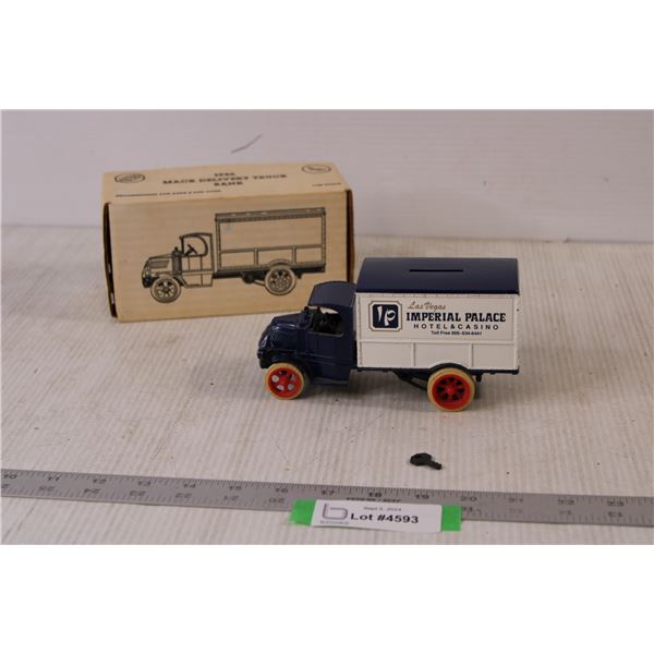 ERTL 1926 Mack Delivery Truck Die Cast Bank - 1/38 Scale