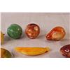 Image 3 : (9) Decorative Pieces of Fruit Made of Stone