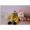Image 2 : (5) Stuffed Animals - Care Bear, Hello Kitty Etc.