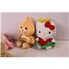 Image 3 : (5) Stuffed Animals - Care Bear, Hello Kitty Etc.