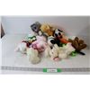 Image 1 : Assorted Stuffed Animals - Hello Kitty, Panda, Snowman, etc.