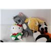 Image 3 : Assorted Stuffed Animals - Hello Kitty, Panda, Snowman, etc.
