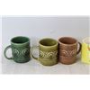 Image 2 : Big Fork and Spoon, (3) Glazed Ceramic Mugs, Ceramic Bunny Mug, (4) French Onion Soup Bowls, Pink Sk