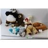 Image 1 : *(5) Teddy Bears, Neck Pillow, Kung Fu Panda Stuffy Plushie