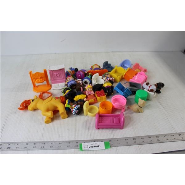 Assorted Little People Figurines and Toys
