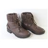 Image 2 : Ladies Leather Boots W/Fuzzy Lining (size7)