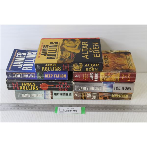 (7) Books - James Rollins