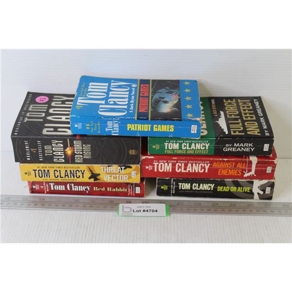 (7) Books - Tom Clancy