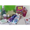 Image 3 : Plastic Container - Clay Masks - Essential Oils - Misc. Items