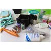 Image 4 : Plastic Container - Clay Masks - Essential Oils - Misc. Items