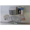 Image 1 : Sterilite Drawered Organizer - Sheet Masks - Peel-off Mask - Foot Mask - Philips CD/DVD Repair Kit
