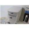 Image 2 : Sterilite Drawered Organizer - Sheet Masks - Peel-off Mask - Foot Mask - Philips CD/DVD Repair Kit