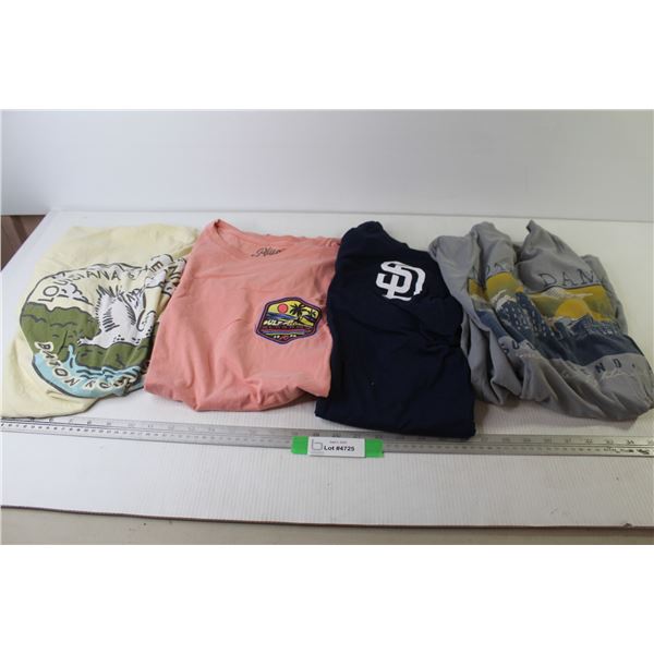 (4) Men's T-shirts (Size XL & XXL)
