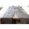 Image 2 : Railroad Style Coveralls (stained - size 52) - Carhartt Sweat Shirt (size XL)