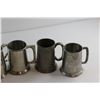 Image 2 : (6) Metal Tankards