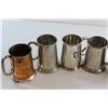 Image 3 : (6) Metal Tankards