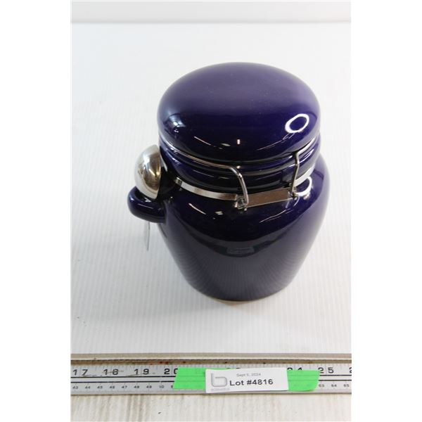 Coffee Jar with Spoon