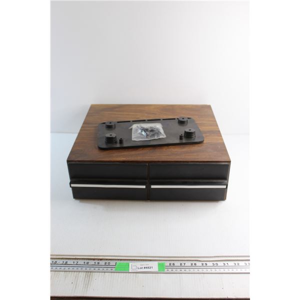 Wooden VHS Storage Box 18'' x 15''