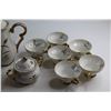 Image 2 : 15 pc Oakwood Japanese Hand Painted Tea Set