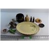 Image 1 : Imperial Ware Serving Dish, Salt & Pepper Shakers, Ashtray and Assorted Items