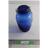 Image 1 : Blue Glass Storage Jar
