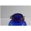 Image 3 : Blue Glass Storage Jar