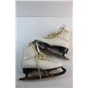 Image 4 : Pair of Figure Skates - Size 6 and Baseball Glove