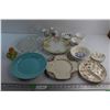 Image 1 : (2) Creamers, Salt & Pepper Shakers and Assorted Glassware