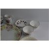 Image 4 : (2) Creamers, Salt & Pepper Shakers and Assorted Glassware