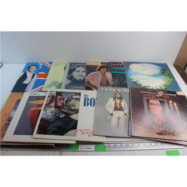 (10+) Assorted Vinyl Records - Leif Garrett, George Benson and The Moirs State of Shock